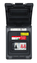 Sync Energy CP5MRDPS1G EV Distribution Board w/ Main Switch, 40A RCBO & T2 SPD