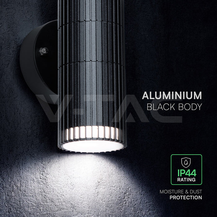 V -tac 24167 VT-10175 GU10 Wall Light Holder Double Head IP44