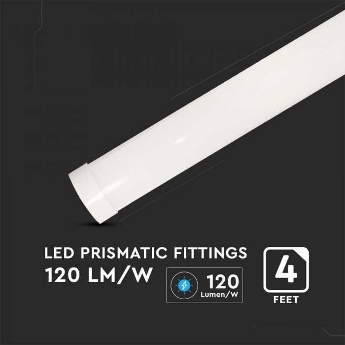 V-TAC 20352 VT-8-40 40W LED GRILL FITTING 120CM SAMSUNG CHIP 6500K
