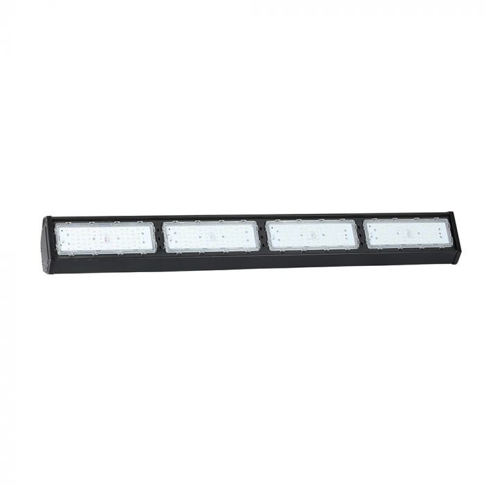 V-TAC 21896 VT-9-202 200W LED LINEAR HIGHBAY SAMSUNG CHIP 6500K BLACK BODY 110'D