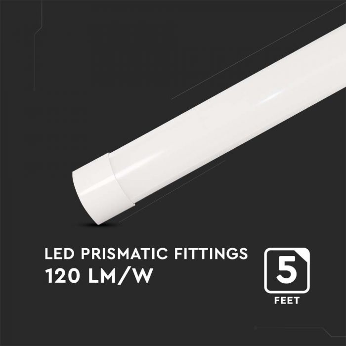V-Tac 8054 VT-8350 50W LED GRILL FITTING 150CM 6500K