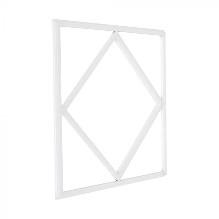 V-Tac VT-6163 60W LED DIAMOND BORDERLINE PANEL LIFUD DRIVER+QC 595x595mm FLICKER FREE 6500K
